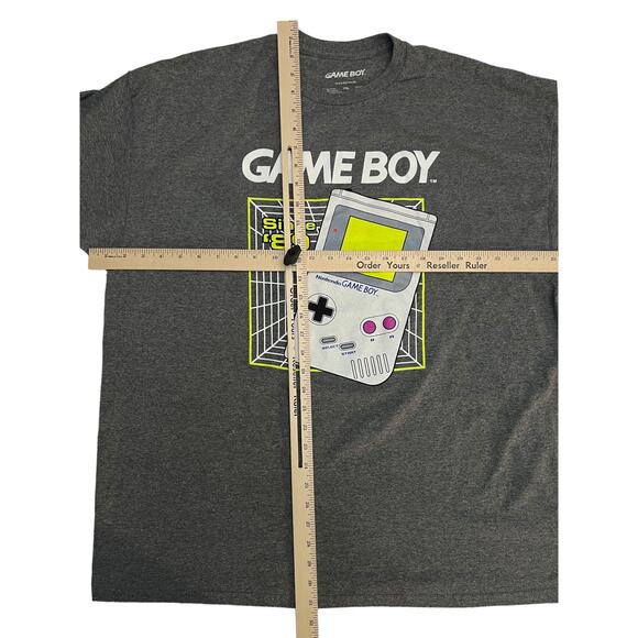 Nintendo Game Boy Retro 1989 Handheld Video Game Console Graphic T-Shirt - Picture 7 of 9